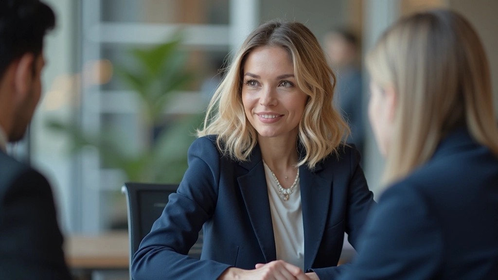 Профессионалы ведут переговоры о повышении зарплаты в офисе